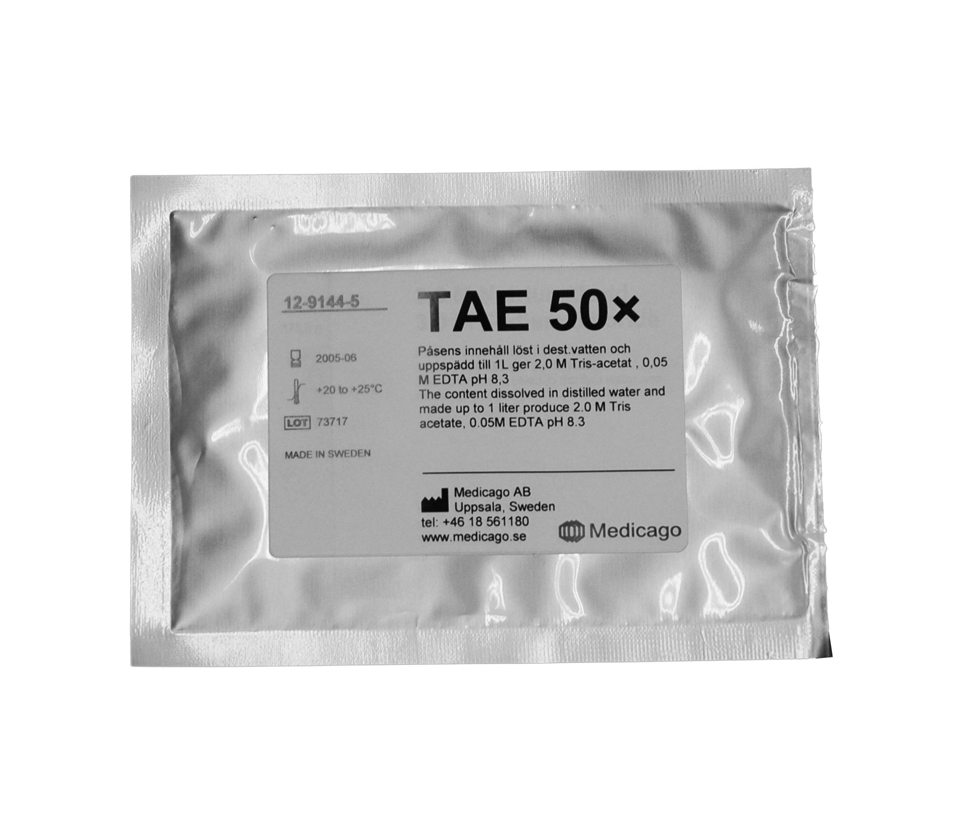 Tris-Acetate-EDTA (TAE) 50x - Image 1